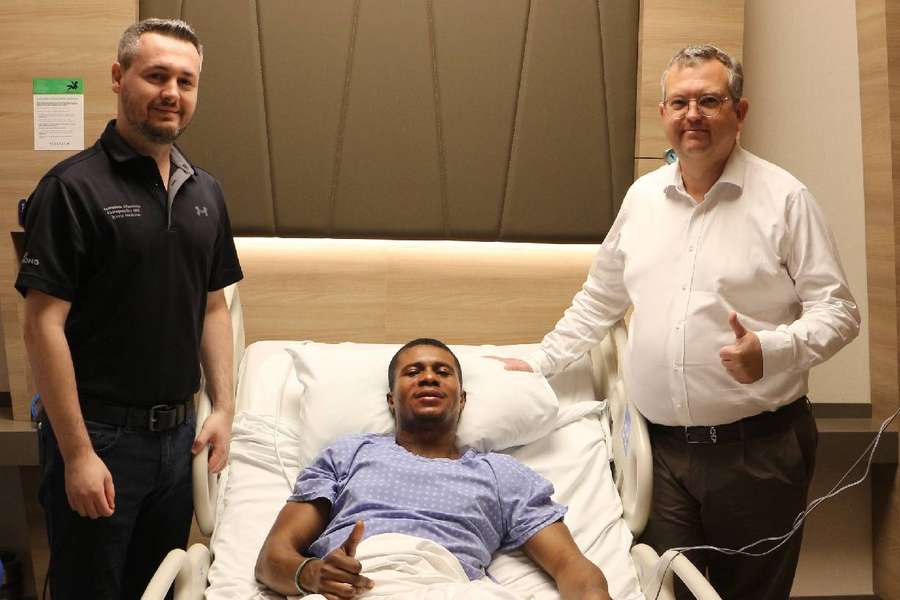 Mohammed Kamara a fost operat cu succes
