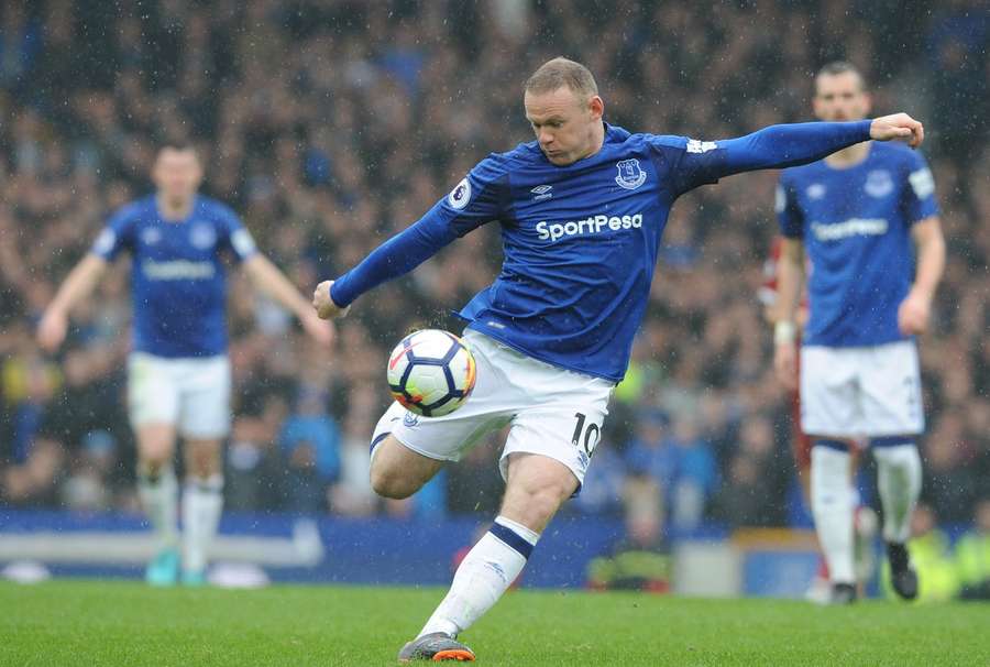 Wayne Rooney și-a început cariera de fotbalist la Everton