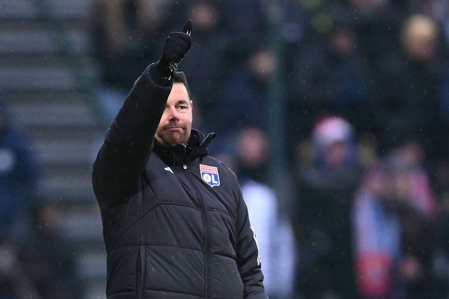 Pierre Sage no jogo da semana passada da Taça de França.