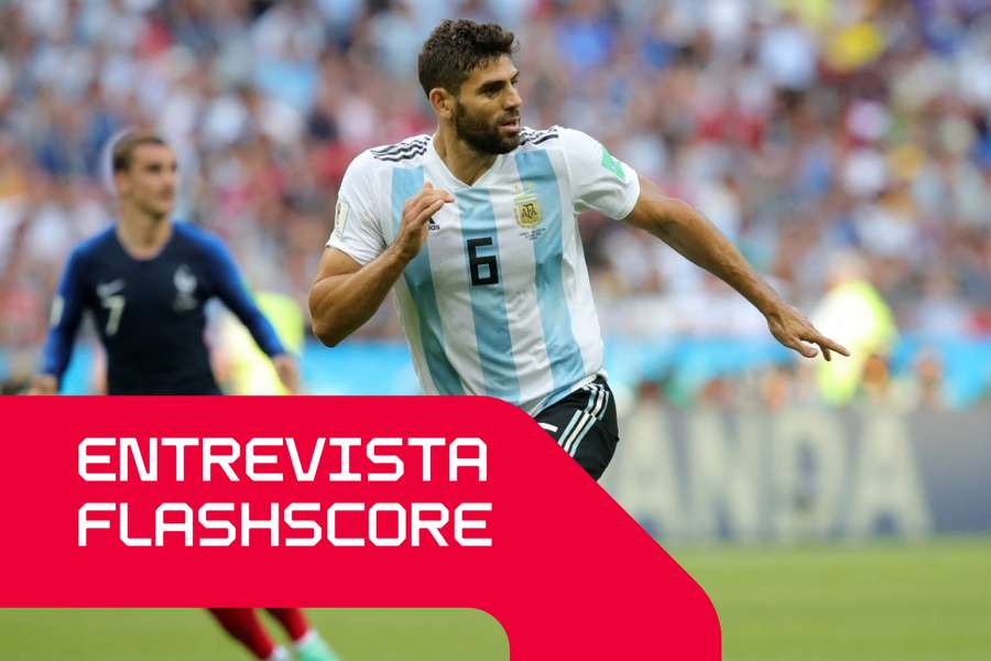 Federico Fazio, com a Argentina no Mundial da Rússia 2018 Federico Fazio, com a Argentina no Mundial da Rússia 2018