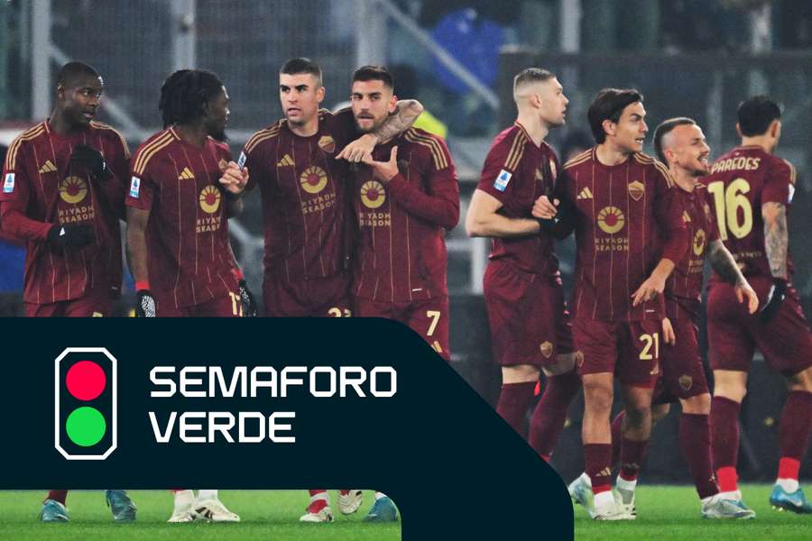La gioia post gol di Pellegrini