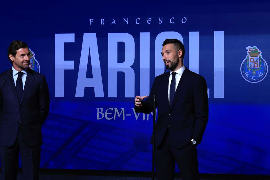 Farioli presentato da Villas-Boas