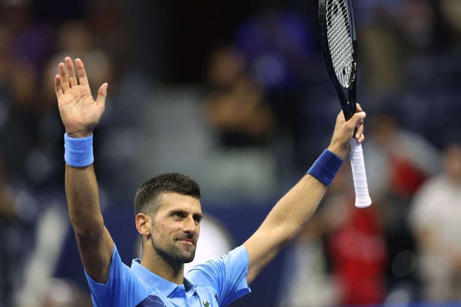 Djokovic iniciou defesa do título nos Estados Unidos