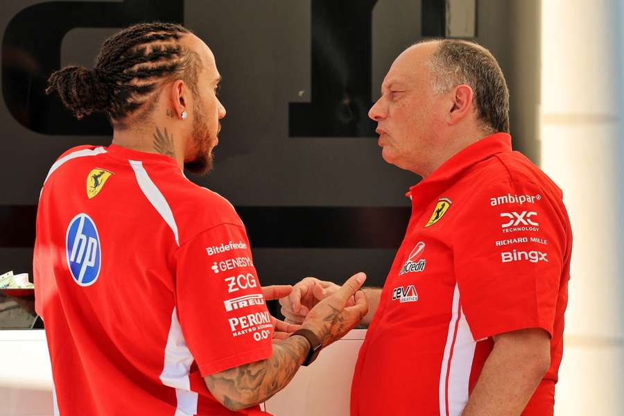 Hamilton y Vasseur se conocen desde los inicios formativos del piloto británico
