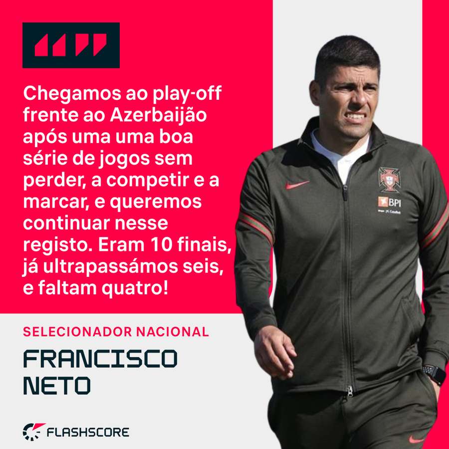 Francisco Neto aponta ao Euro-2025