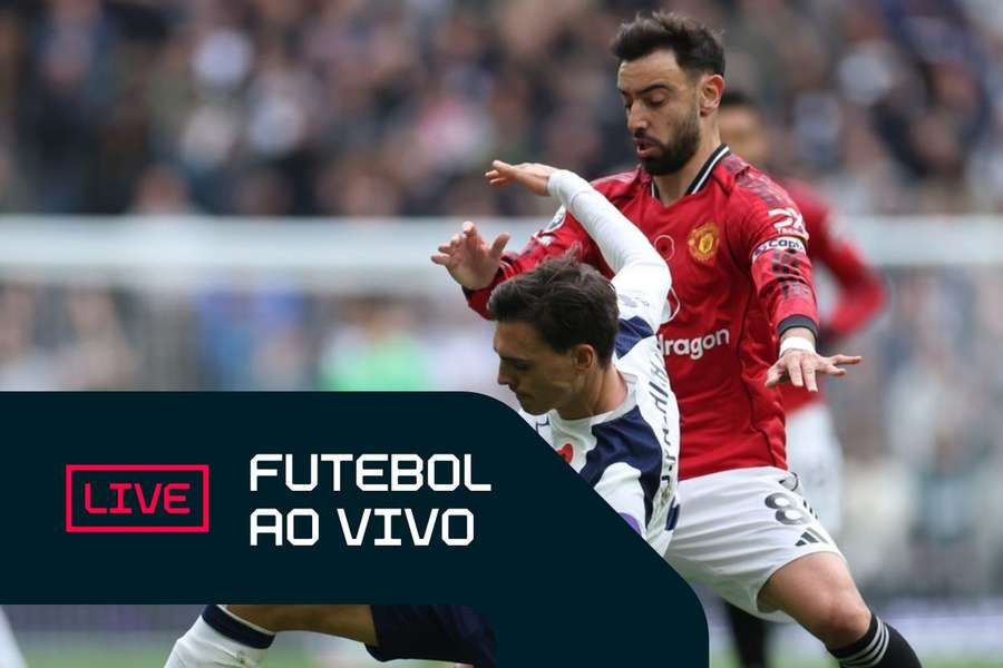 Tottenham e Manchester United em duelo pela Premier League Tottenham e Manchester United em duelo pela Premier League
