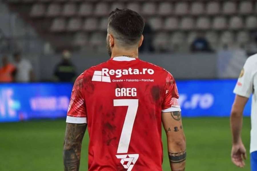Gonçalo Gregório lleva el número 7 del Dinamo de Bucarest