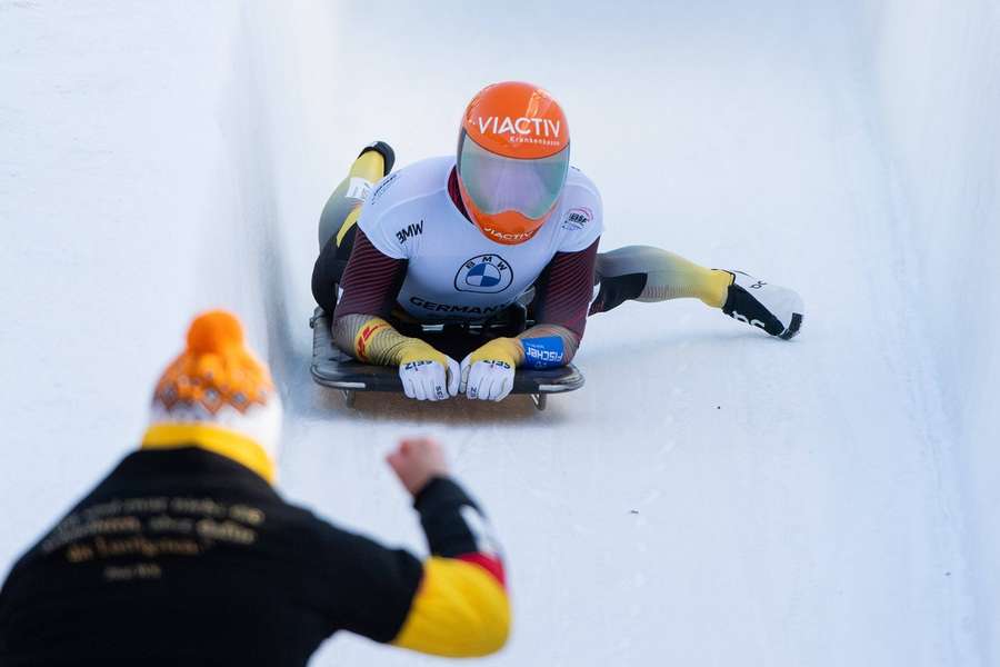 Christopher Grotheer auf dem Weg zum WM-Triumph.