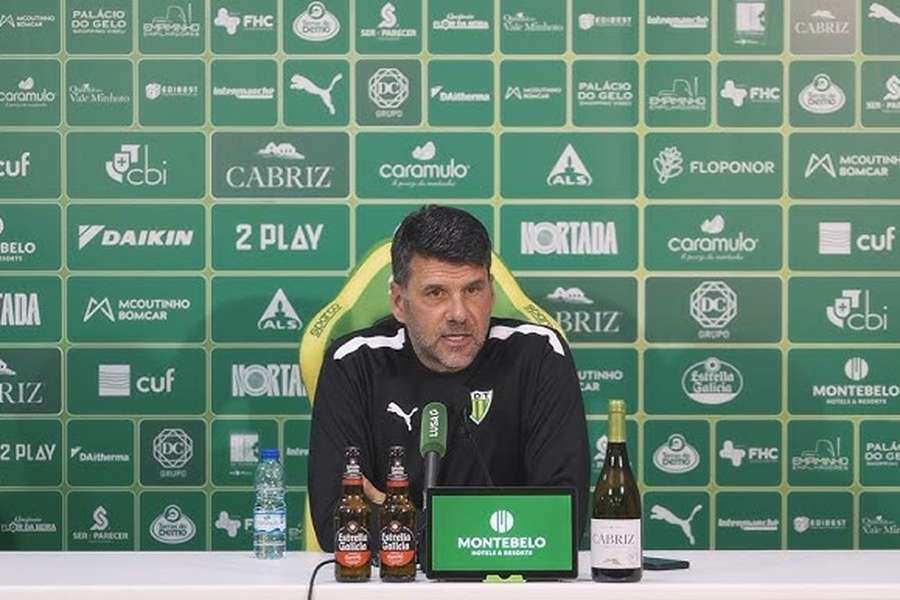 Cristiano Bacci, treinador do Tondela