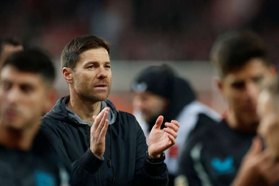 Xabi Alonso, entrenador del Bayer Leverkusen
