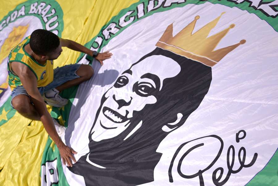 O Rei Pelé faleceu no final de 2022