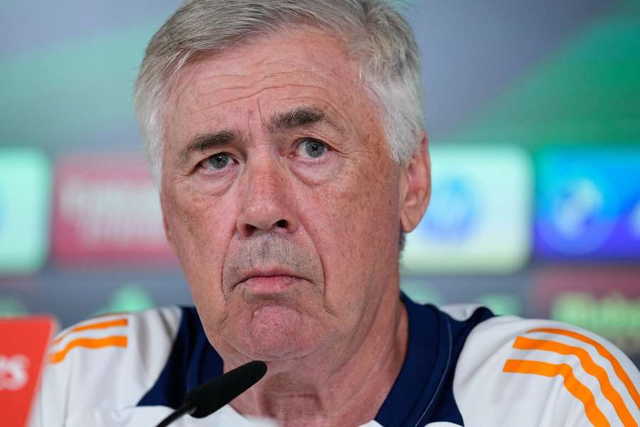 Ancelotti, treinador do Real Madrid