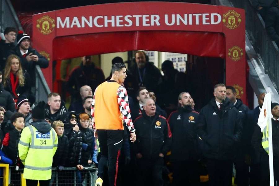 Ronaldo walked down the tunnel in the 89th minute against Tottenham after refusing to come on as a substitute.