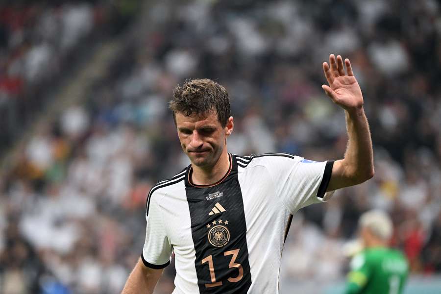 Muller fez 120 jogos e 44 golos pela Alemanha
