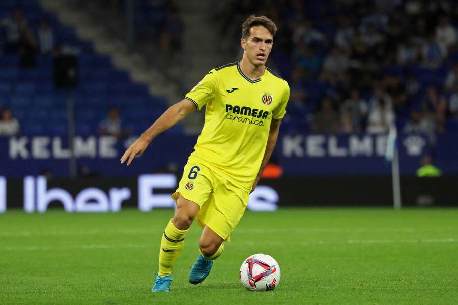 Denis Suárez no seu regresso ao templo do Espanyol.