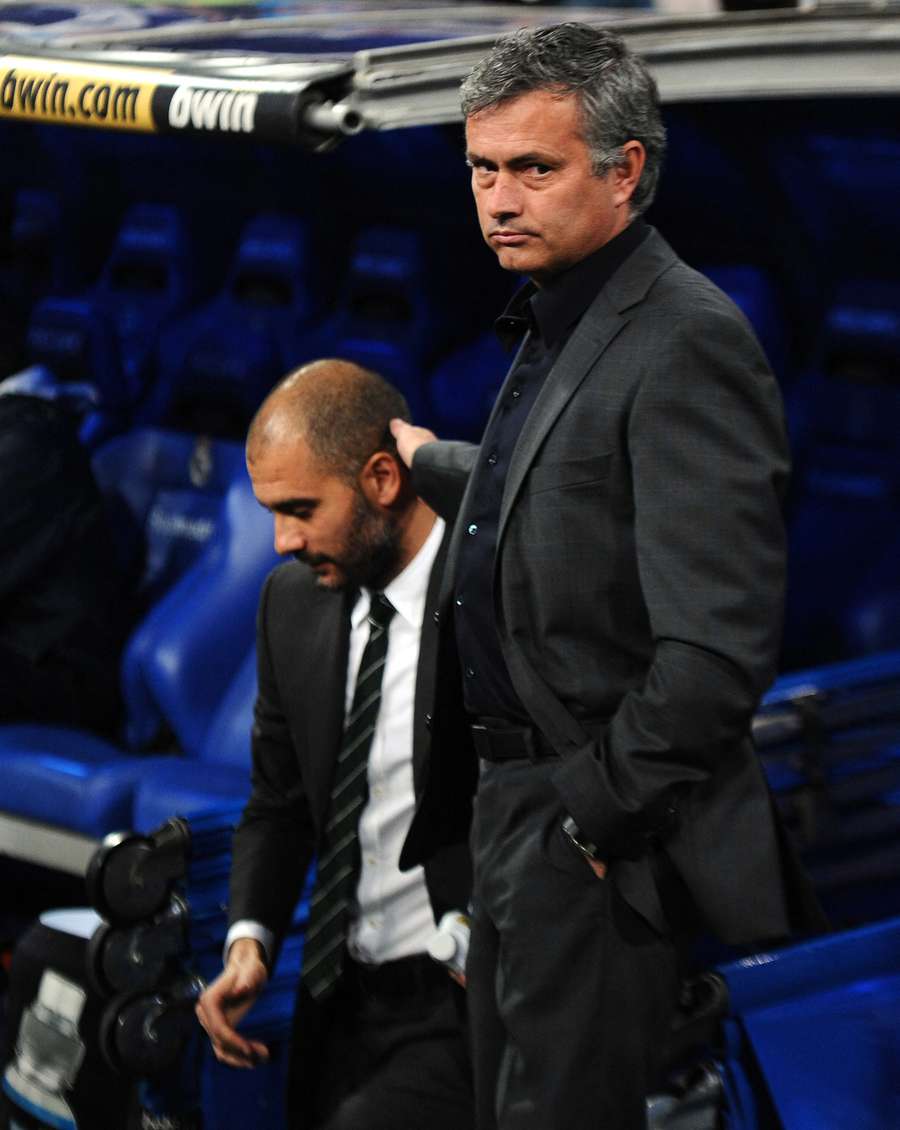 Guardiola și Mourinho