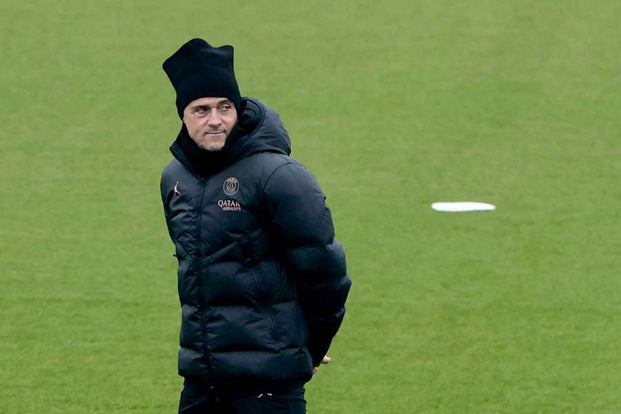 Luis Enrique, entrenador del PSG