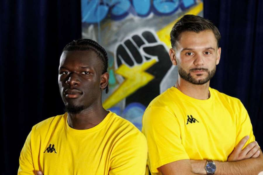 Longin Bimai e Bernardo Lourenço apresentados no Estoril