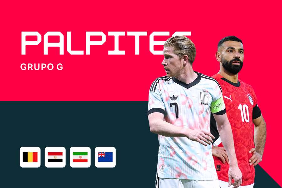 A Bélgica parte como favorita, mas o Egito de Mohamed Salah pode surpreender