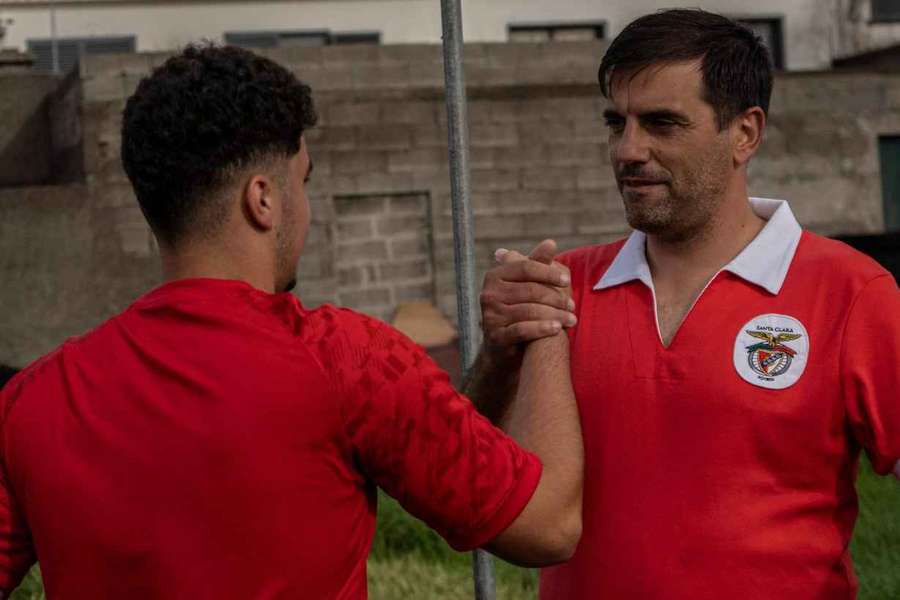 A camisola vintage do Santa Clara, apresentada em Rabo de Peixe