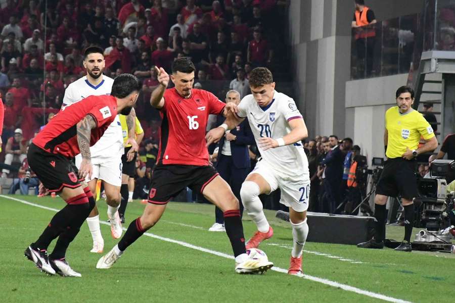 Albanie-Serbie en juin dernier.