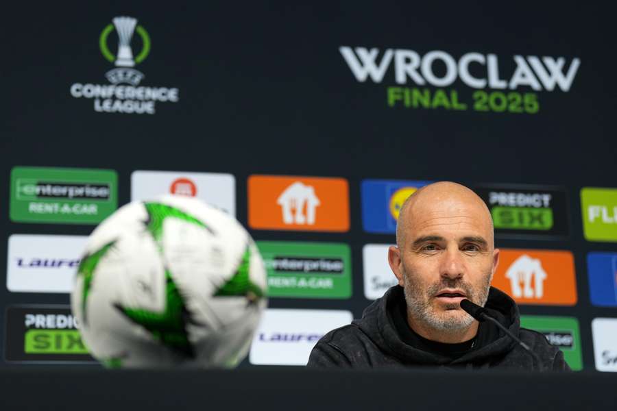 Maresca, na véspera da final da Conferência entre Betis e Chelsea