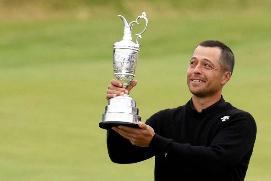 Xander Schauffele avec la Claret Jug