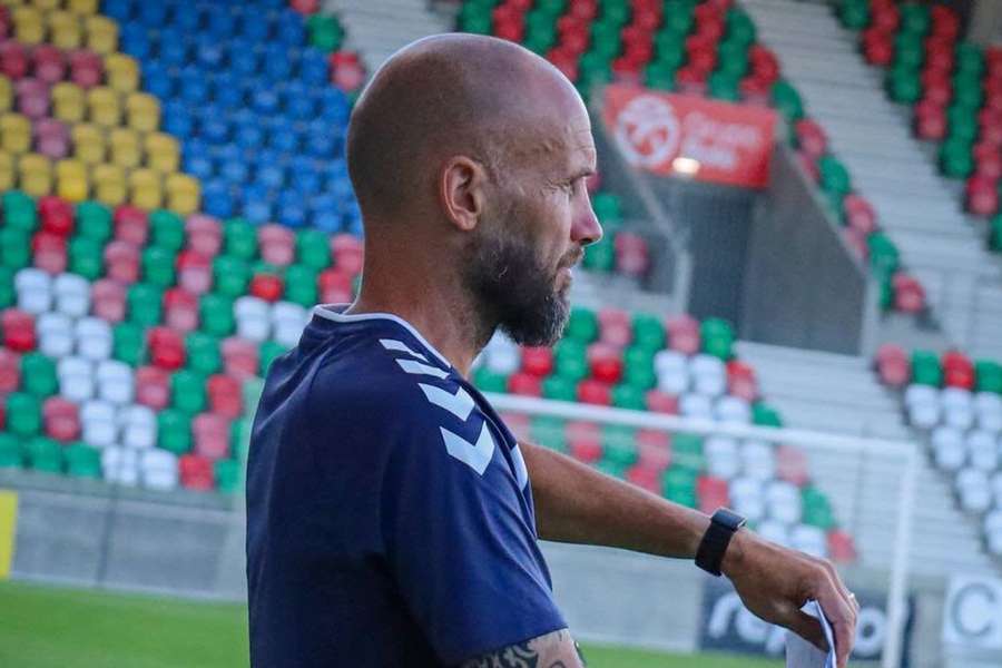 Van der Gaag, treinador do Marítimo Van der Gaag, treinador do Marítimo