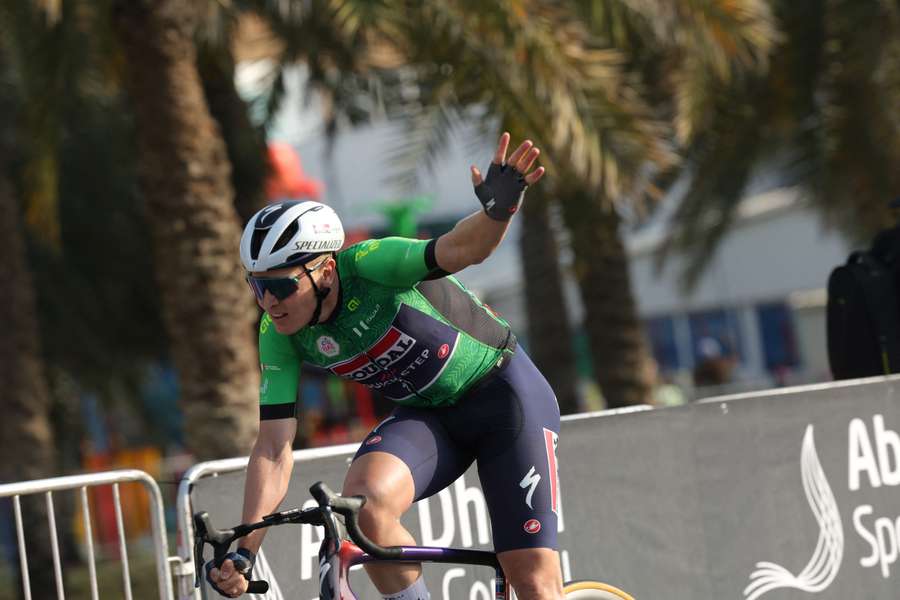 Tim Merlier ya ha ganado tres veces en la presente edición del UAE Tour