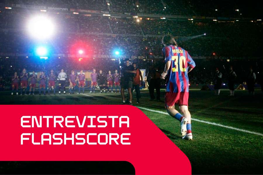 Leo Messi tornou-se uma estrela