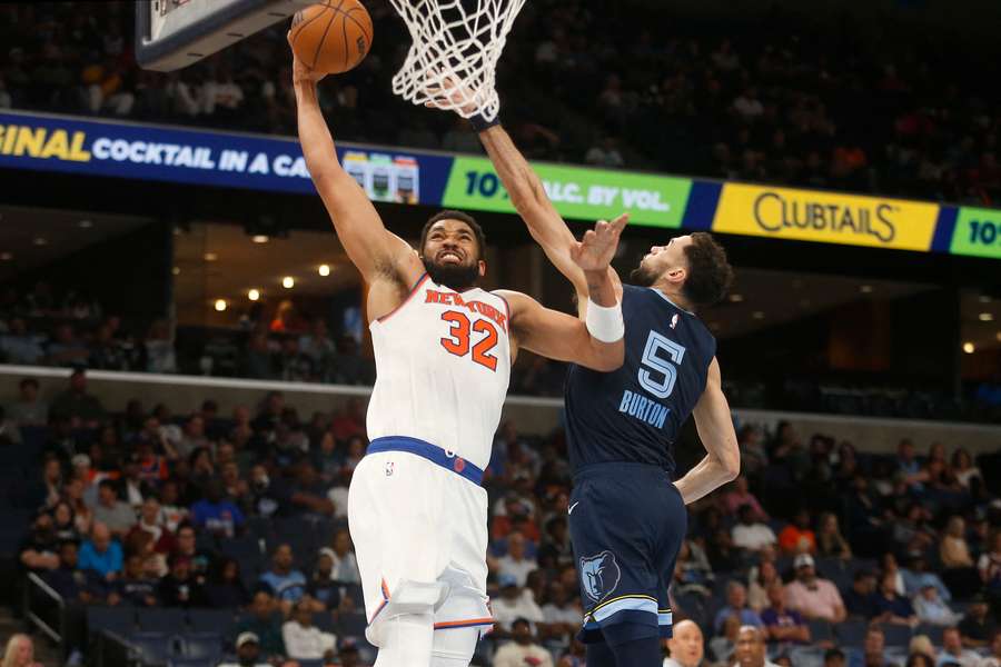 Knicks przełamali się przeciwko Grizzlies, ale Sochan przesiedział mecz na ławce