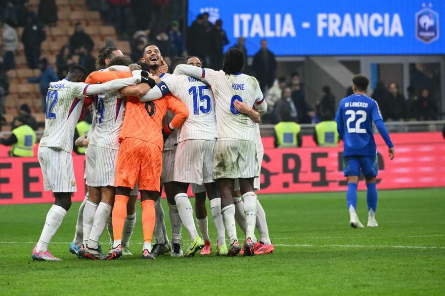 Frankreich gelang der Sprung an die Spitze der Gruppe A2.