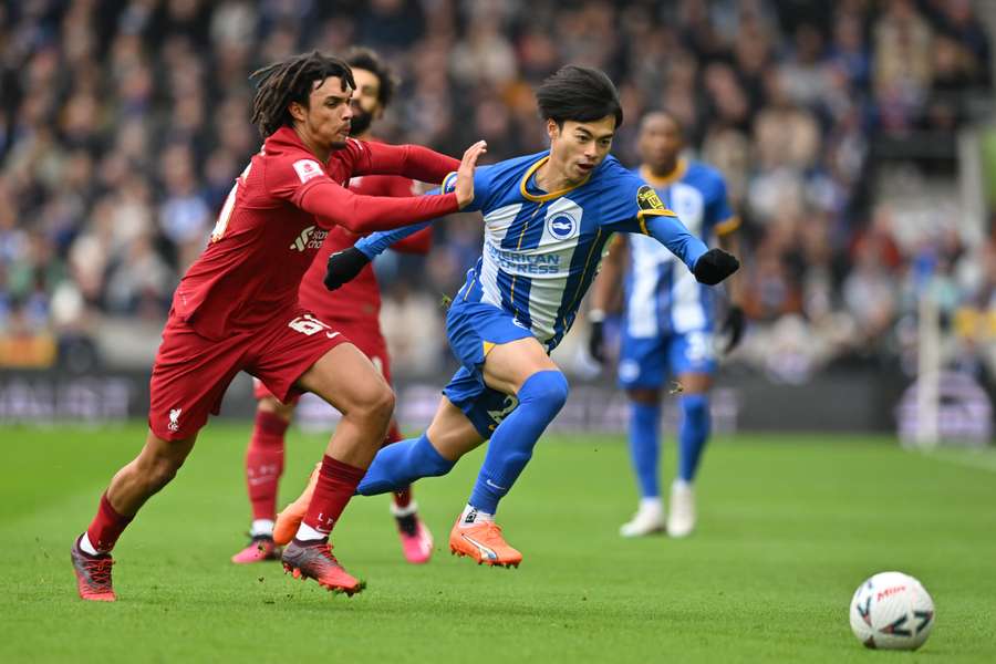 Kaoru Mitoma netted a late winner for the Seagulls