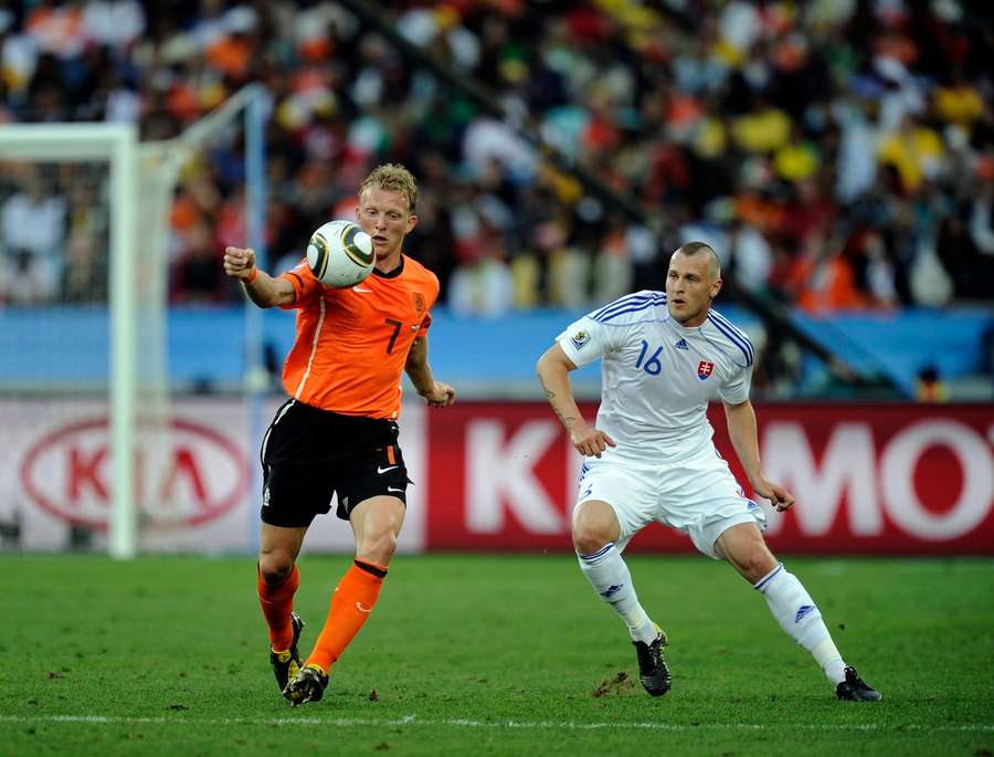 Ďurica si zahral na MS v roku 2010. Ďurica si zahral na MS v roku 2010.