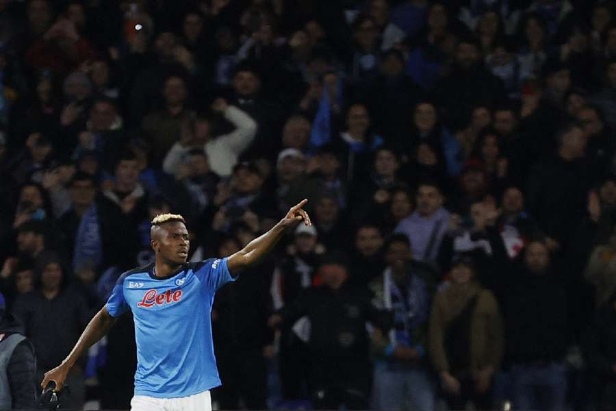 Victor Osimhen devrait être titulaire en Ligue des champions cette semaine.