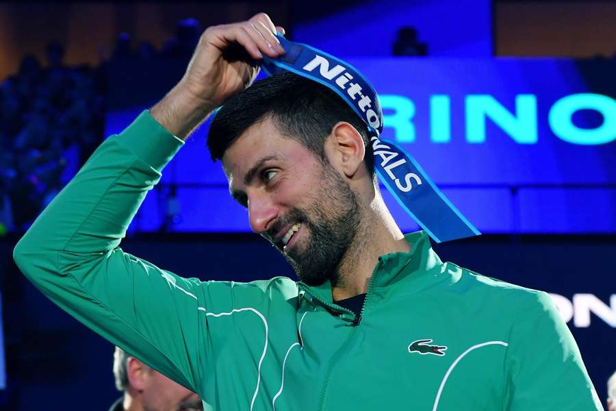 Djokovic won zondag voor de zevende keer de ATP Finals