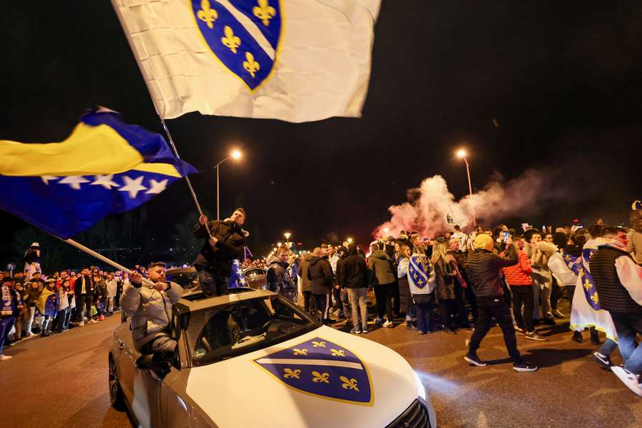 I tifosi della Bosnia-Erzegovina I tifosi della Bosnia-Erzegovina