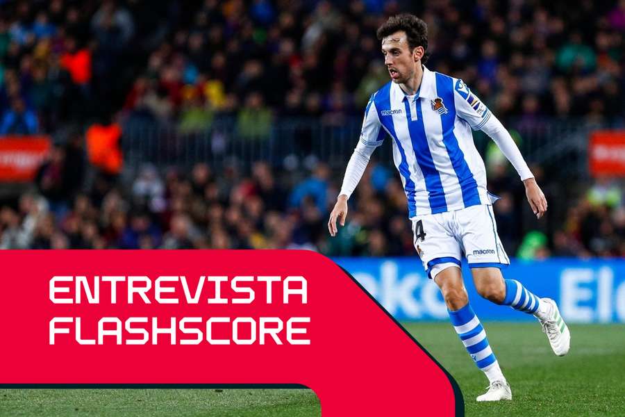 Rubén Pardo durante um jogo pela Real Sociedad Rubén Pardo durante um jogo pela Real Sociedad