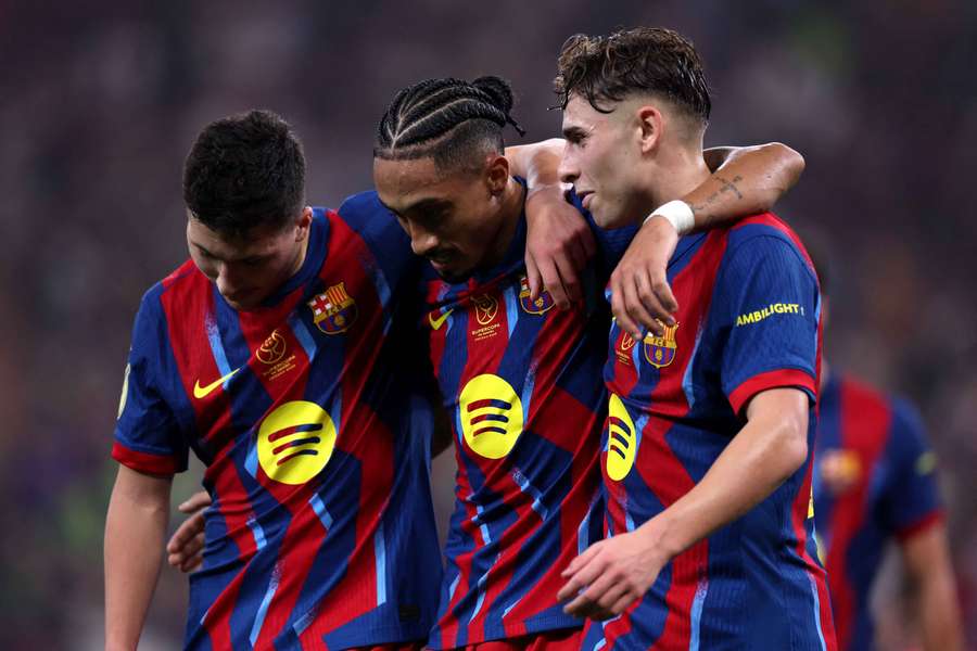 Raphinha netted twice in the win over Athletic Club Raphinha netted twice in the win over Athletic Club