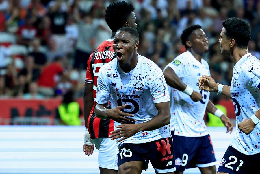 Diakité, le héros de la soirée pour le LOSC. 