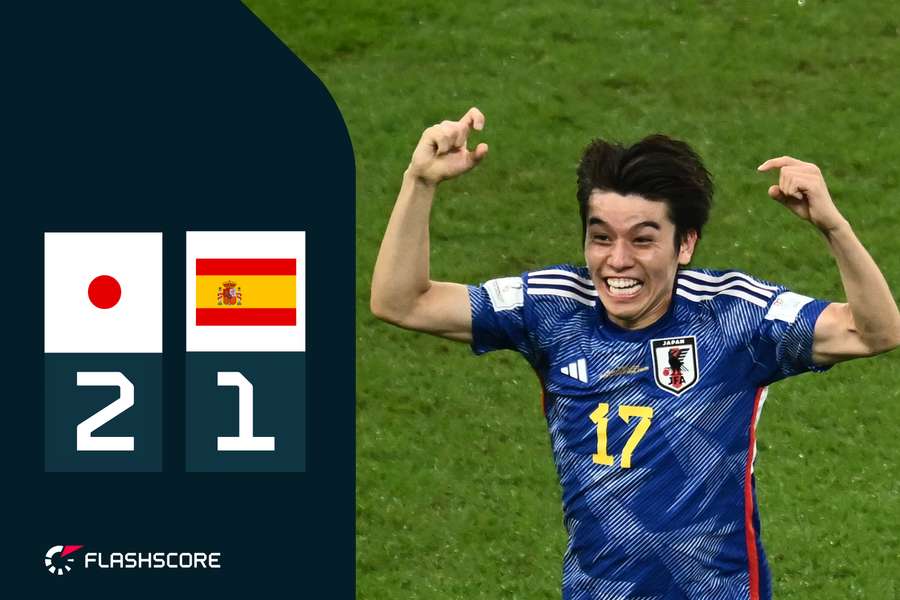 Auch Spanien erlebt blaues Wunder, Japan als Tabellenerster weiter