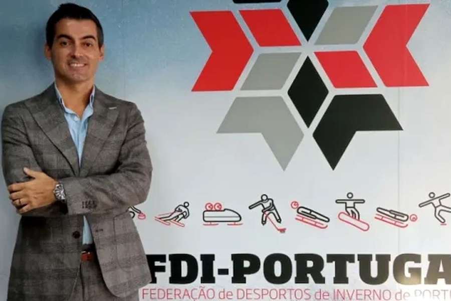 Pedro Flávio, presidente da Federação de Desportos de Inverno de Portugal