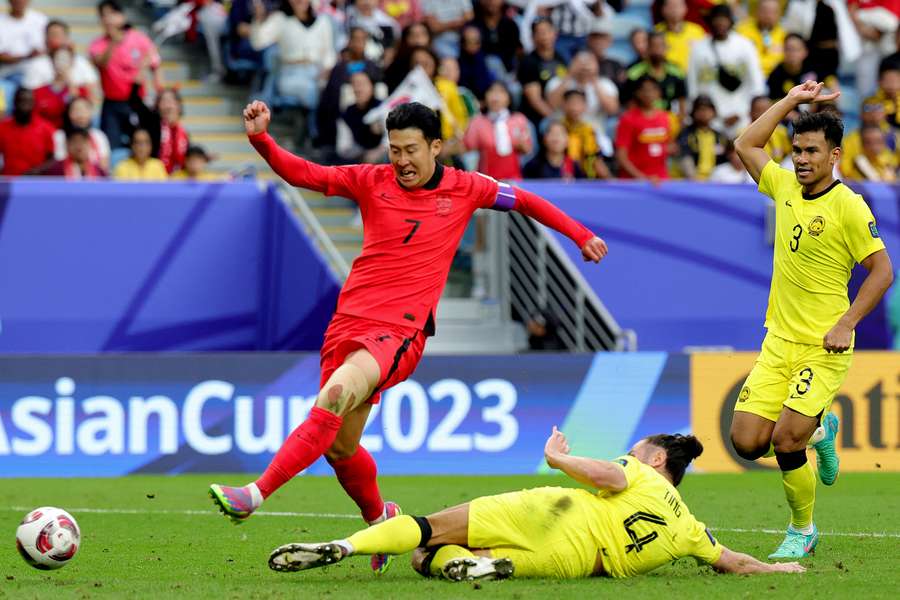 Son Heung-min's South Korea were held 3-3 