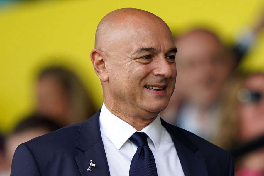 Levy and the club's owners ENIC have been criticised by fans for failing to match the spending of rival clubs at the top of the Premier League