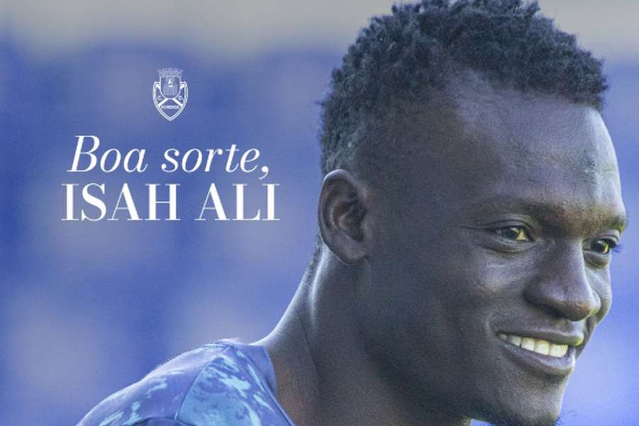 Isah Ali fez apenas três jogos pelo Feirense