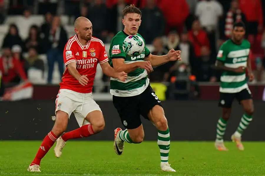 Aursnes perante Gyokeres no eterno dérbi lisboeta