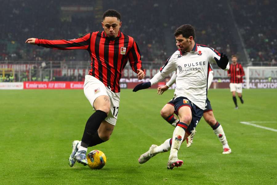 Noah Okafor col MIlan