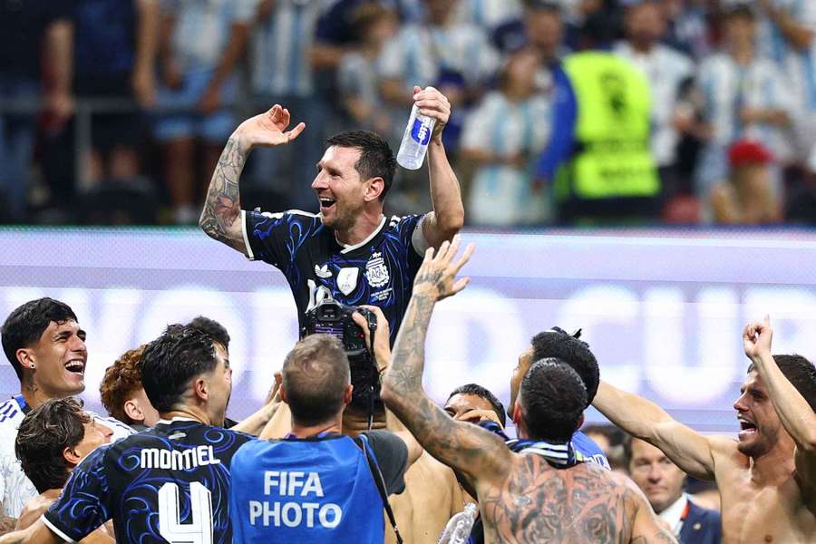 Messi je na turnaji tahounem Argentiny.