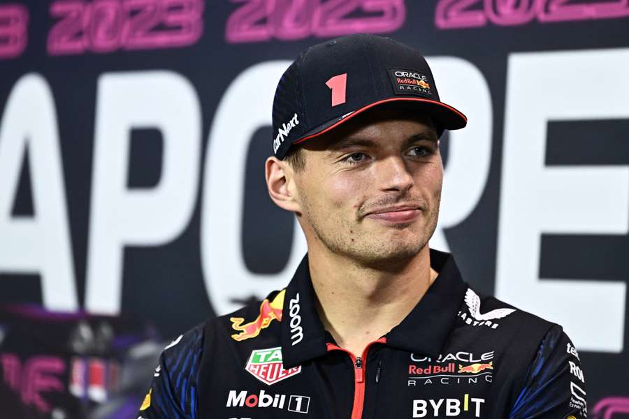 Verstappen ce jeudi à l'occasion de la traditionnelle conférence de presse d'avant week-end.