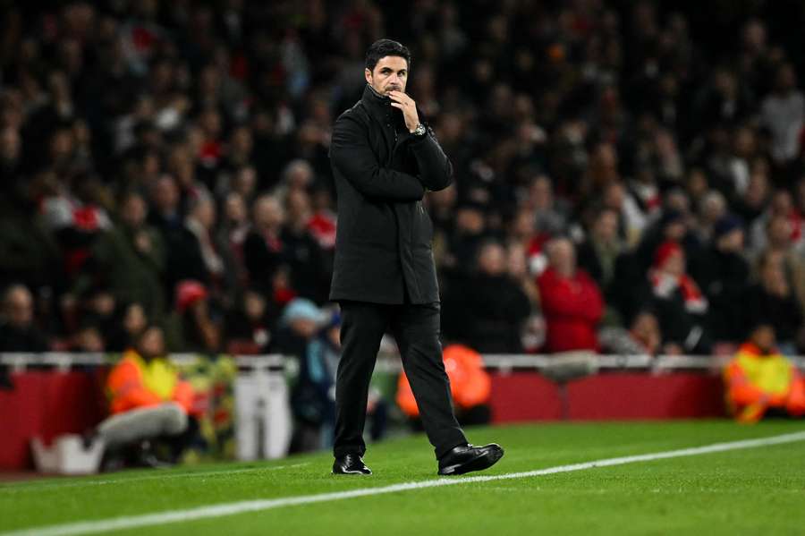 Mikel Arteta, entrenador del Arsenal